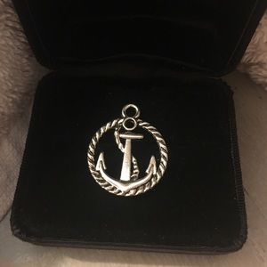 Silver Anchor Charm